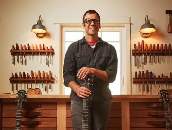Taylor Builder's Edition acoustic guitars